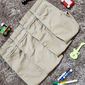 4 PCS Boys Uniform Stretch Skinny Chino Pants